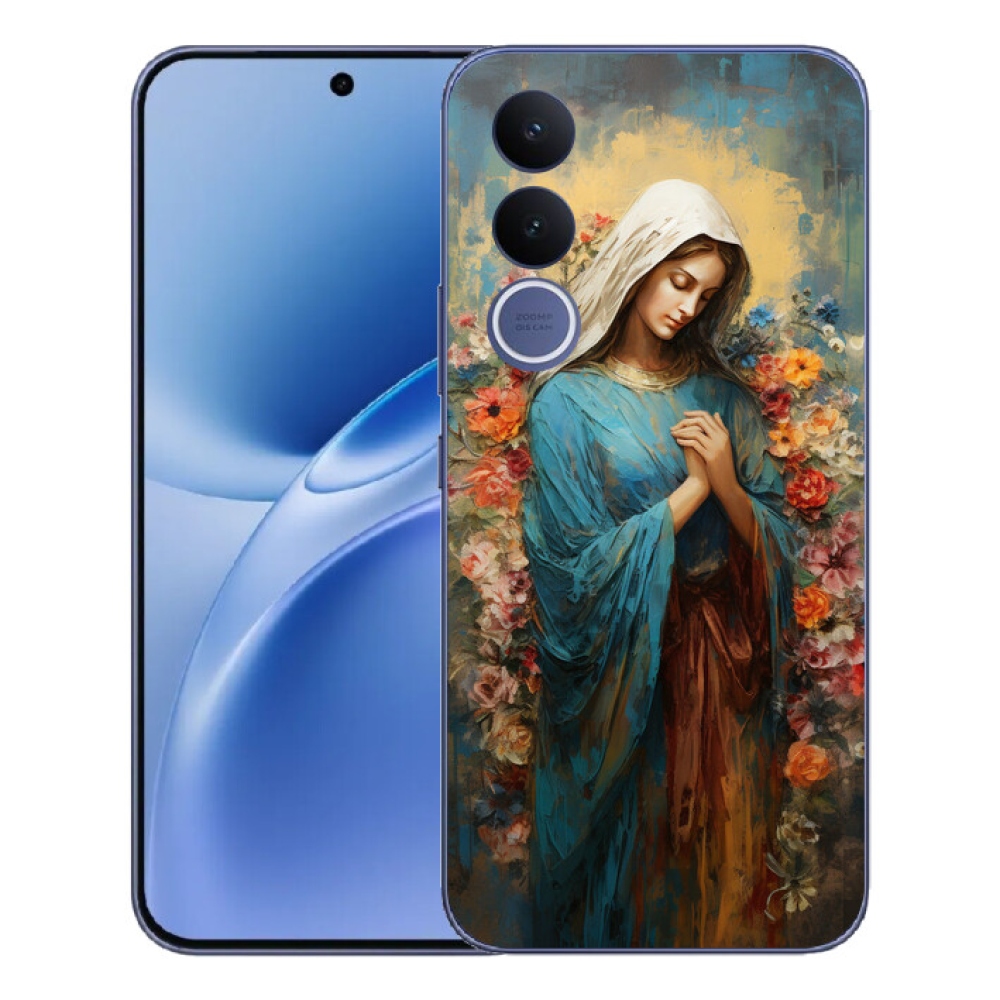 Gelový kryt mmCase na Vivo V70 FE - svatá žena