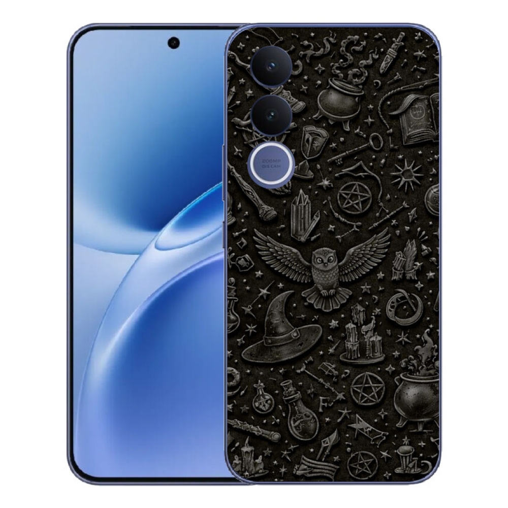 Gelový kryt mmCase na Vivo V70 FE - tmavý magický svět