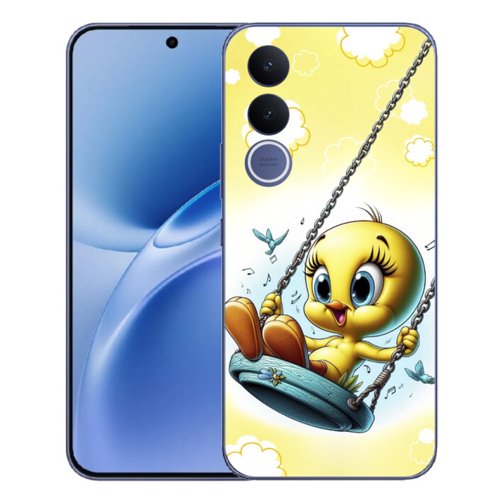 Gelový kryt mmCase na Vivo V70 FE - tweety