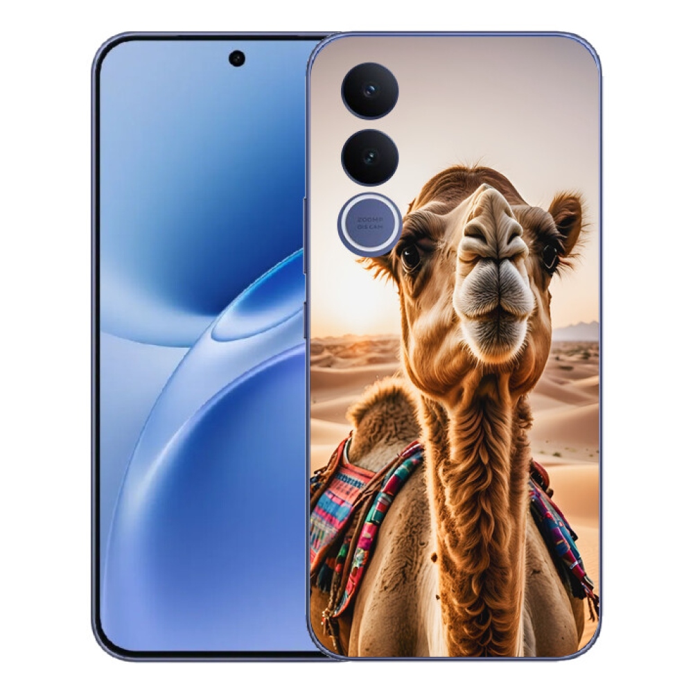 Gelový kryt mmCase na Vivo V70 FE - velbloud
