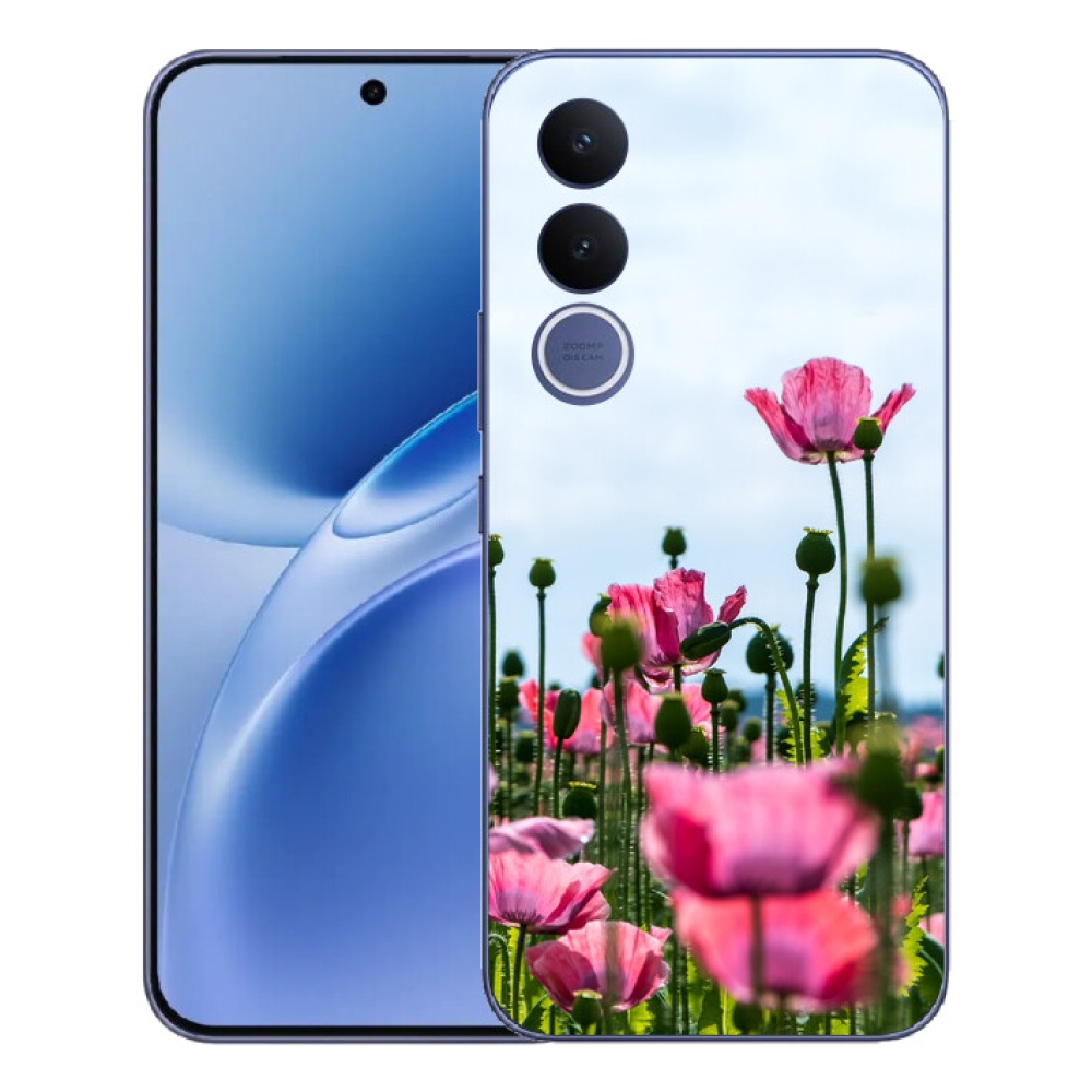 Gelový kryt mmCase na Vivo V70 FE - vlčí mák