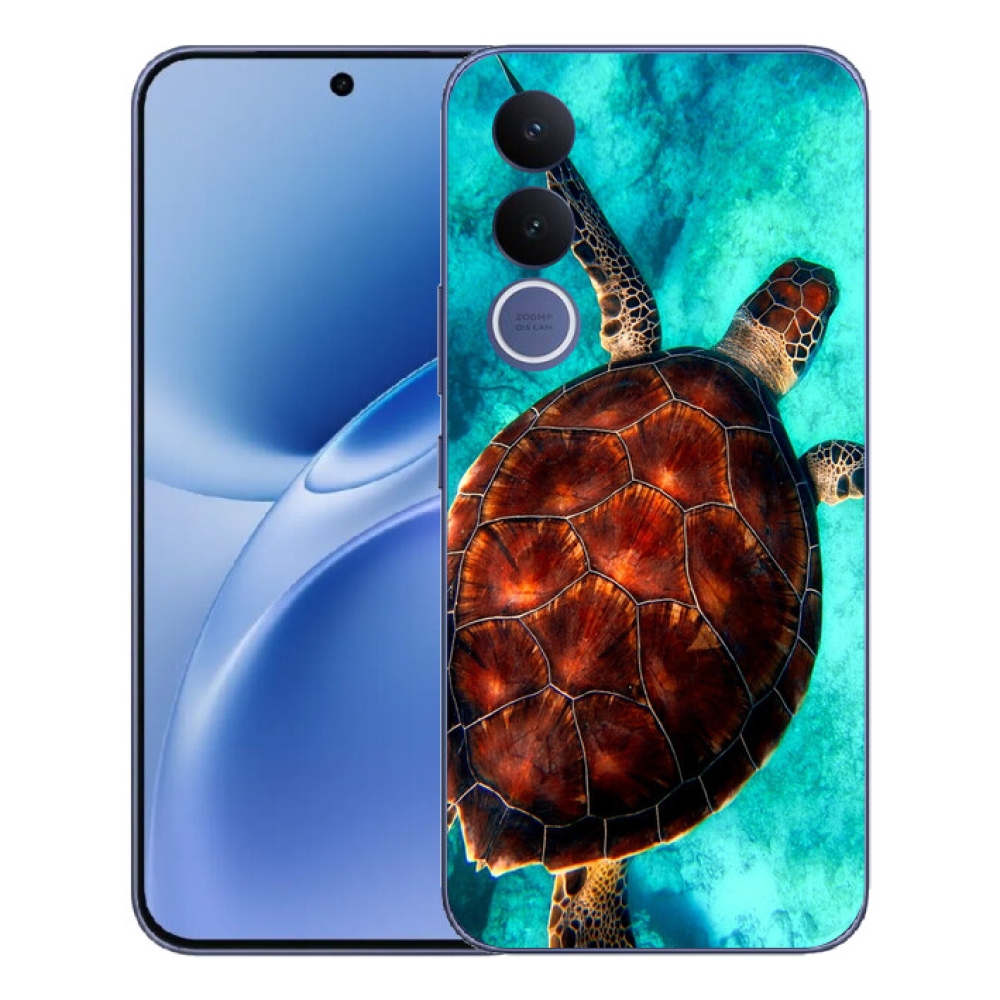 Gelový kryt mmCase na Vivo V70 FE - želva