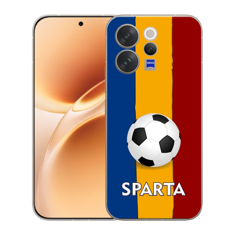 Gelový kryt mmCase na Vivo V70 - fotbal 1