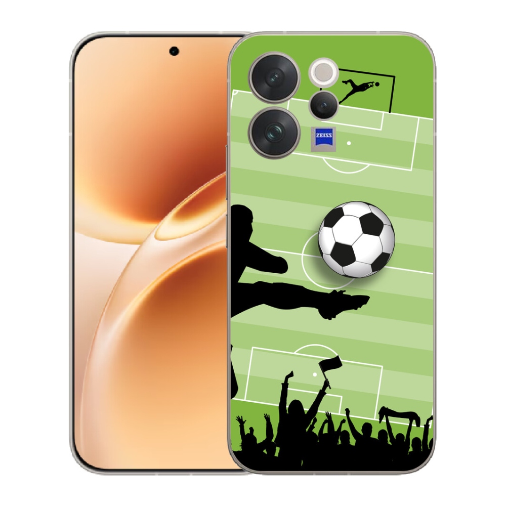 Gelový kryt mmCase na Vivo V70 - fotbal 3