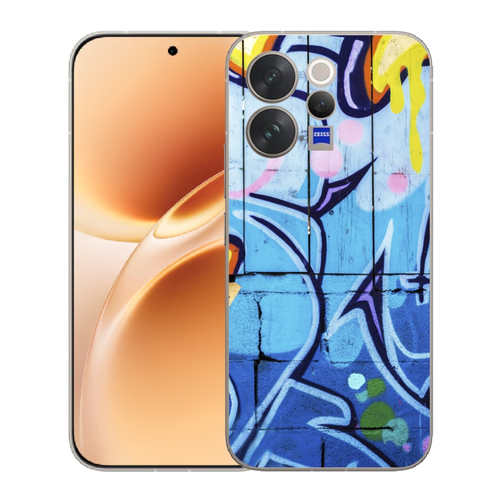 Gelový kryt mmCase na Vivo V70 - graffiti