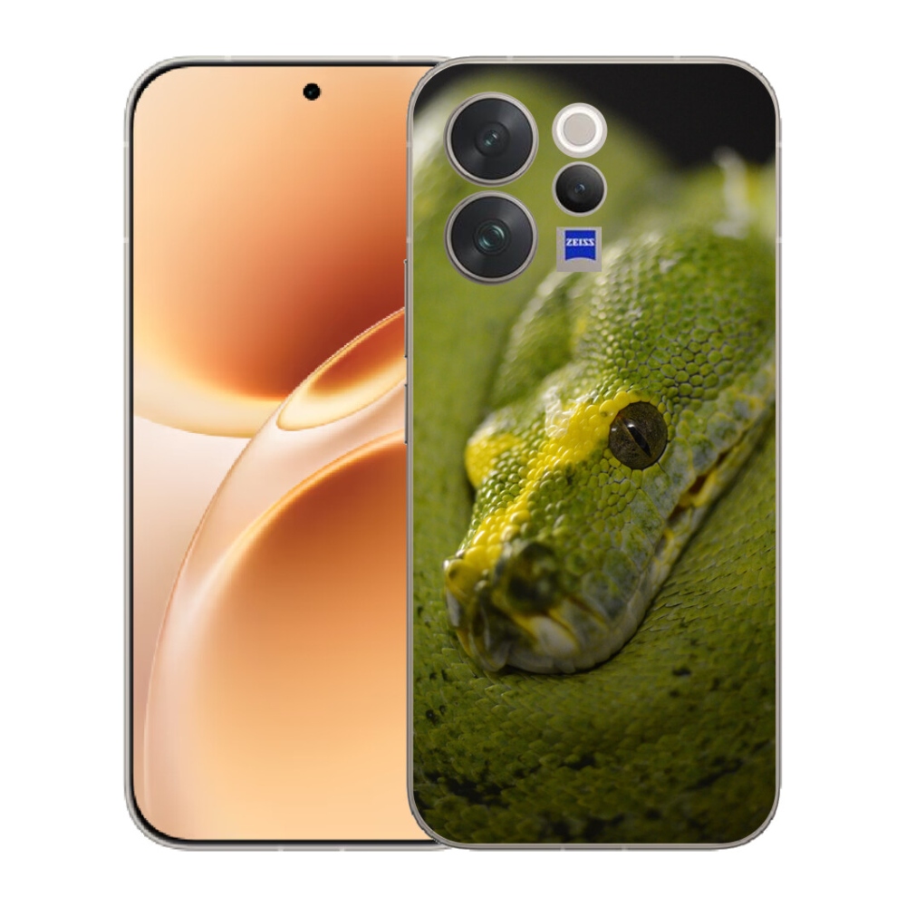 Gelový kryt mmCase na Vivo V70 - had 2