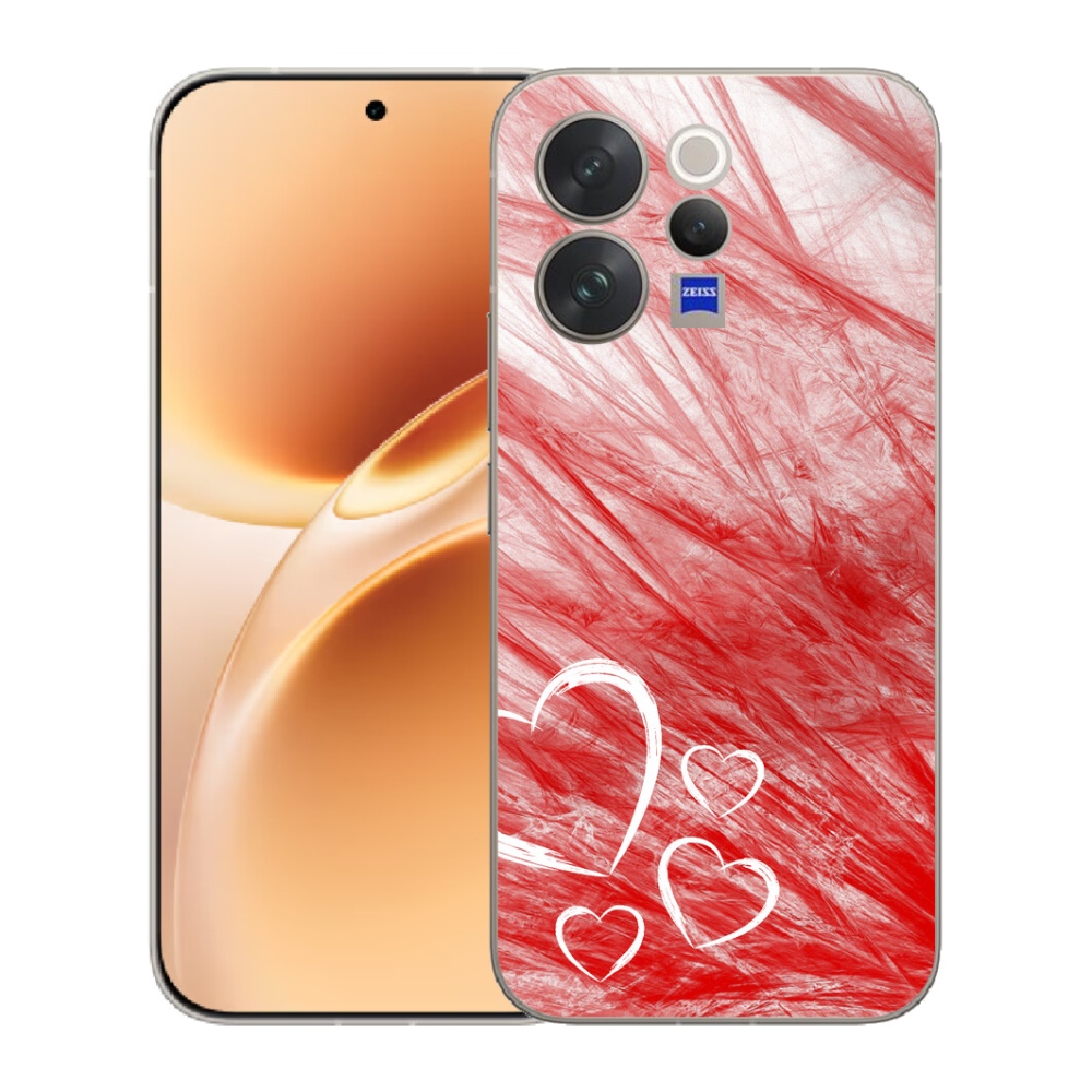 Gelový kryt mmCase na Vivo V70 - heart