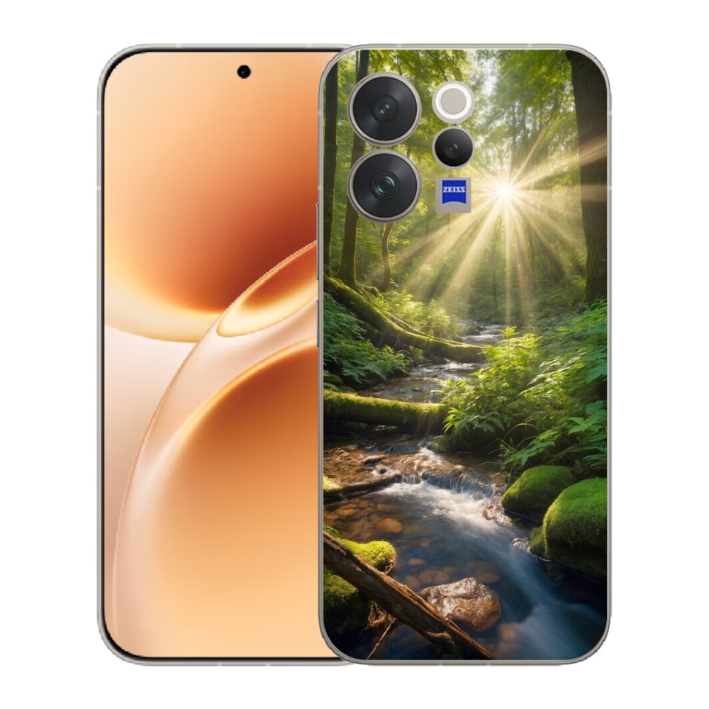 Gelový kryt mmCase na Vivo V70 - hlubina lesa