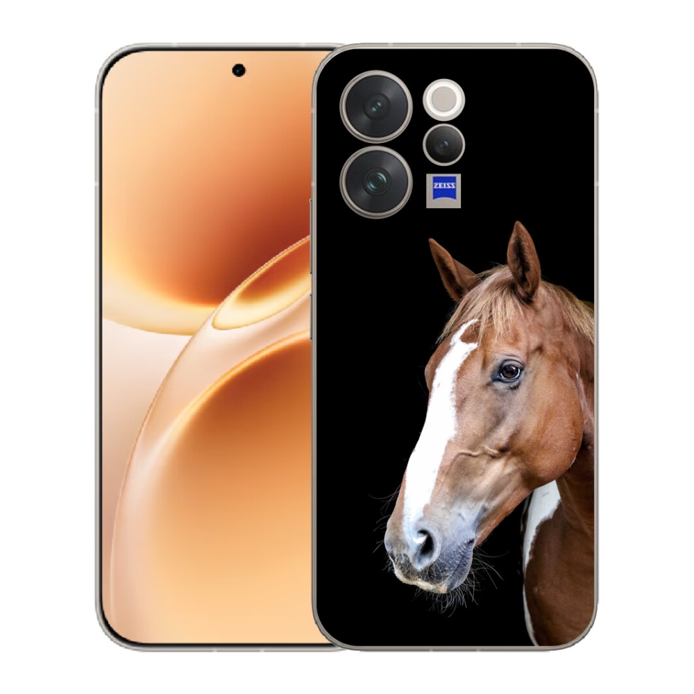 Gelový kryt mmCase na Vivo V70 - hnědý kůň 3