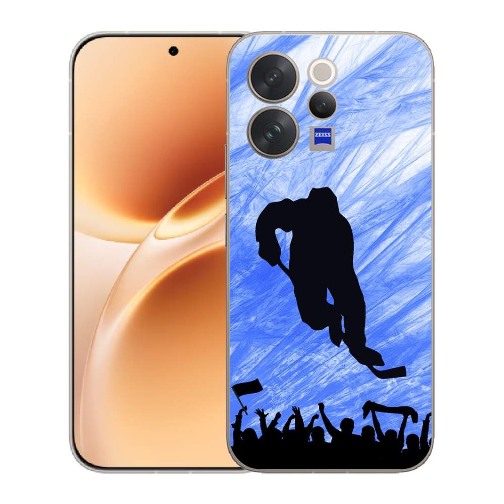 Gelový kryt mmCase na Vivo V70 - hokejový hráč