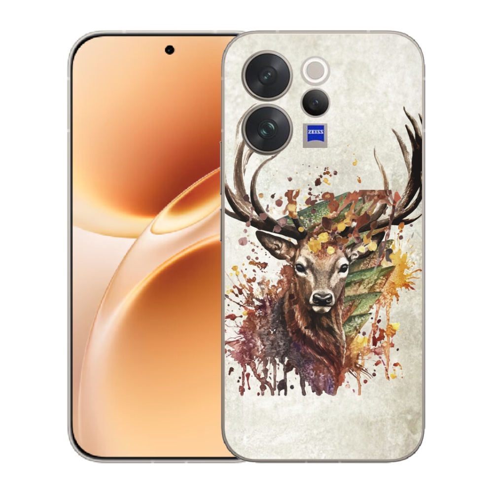 Gelový kryt mmCase na Vivo V70 - jelen 1