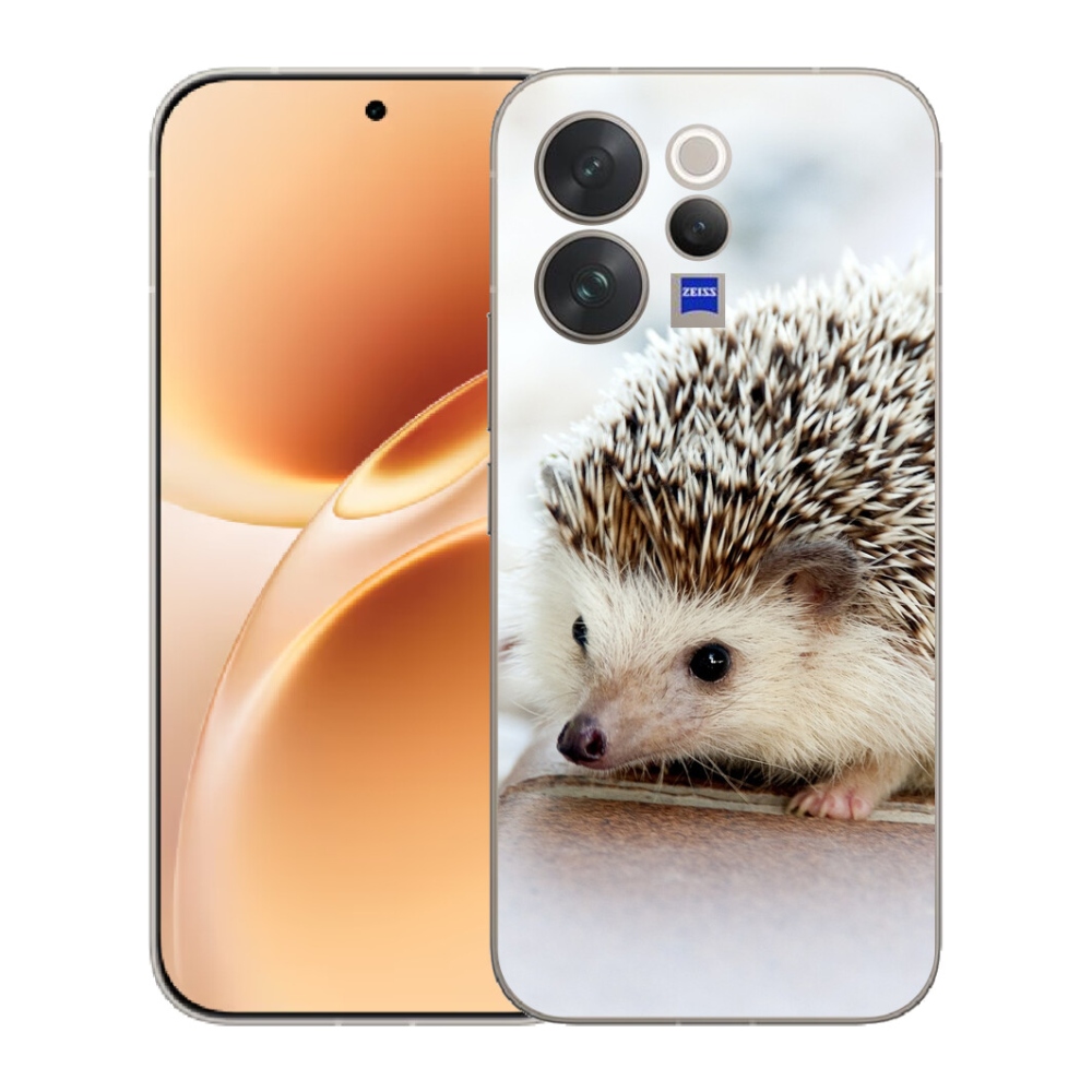 Gelový kryt mmCase na Vivo V70 - ježek