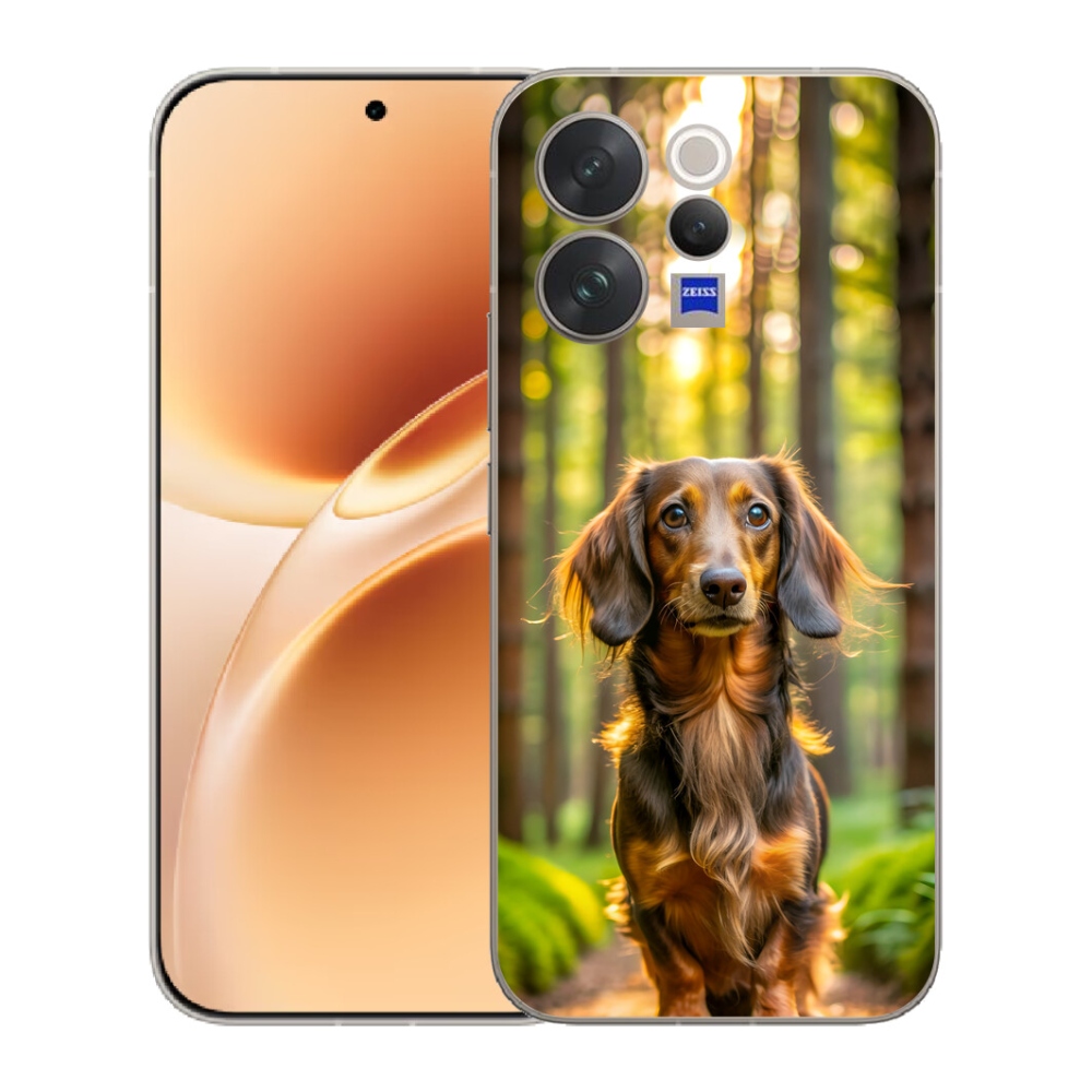 Gelový kryt mmCase na Vivo V70 - jezevčík 4
