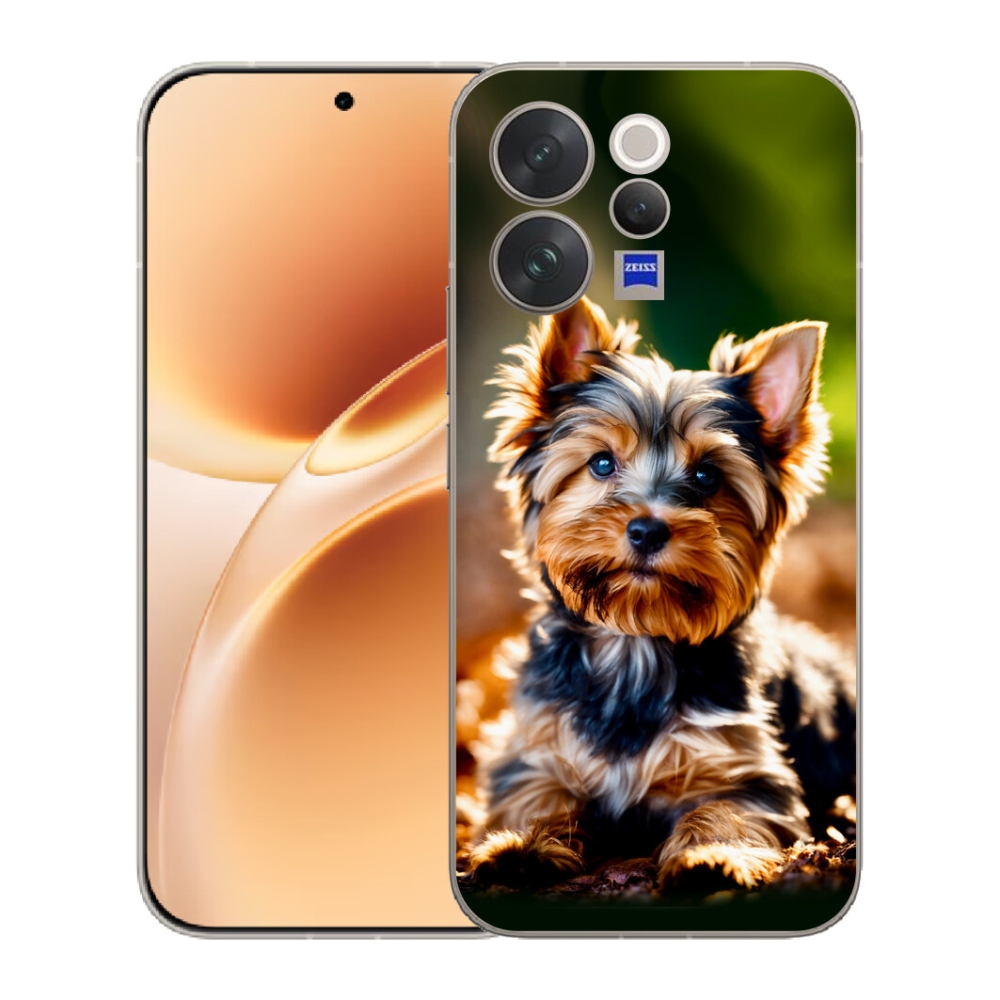 Gelový kryt mmCase na Vivo V70 - jorkšír 10