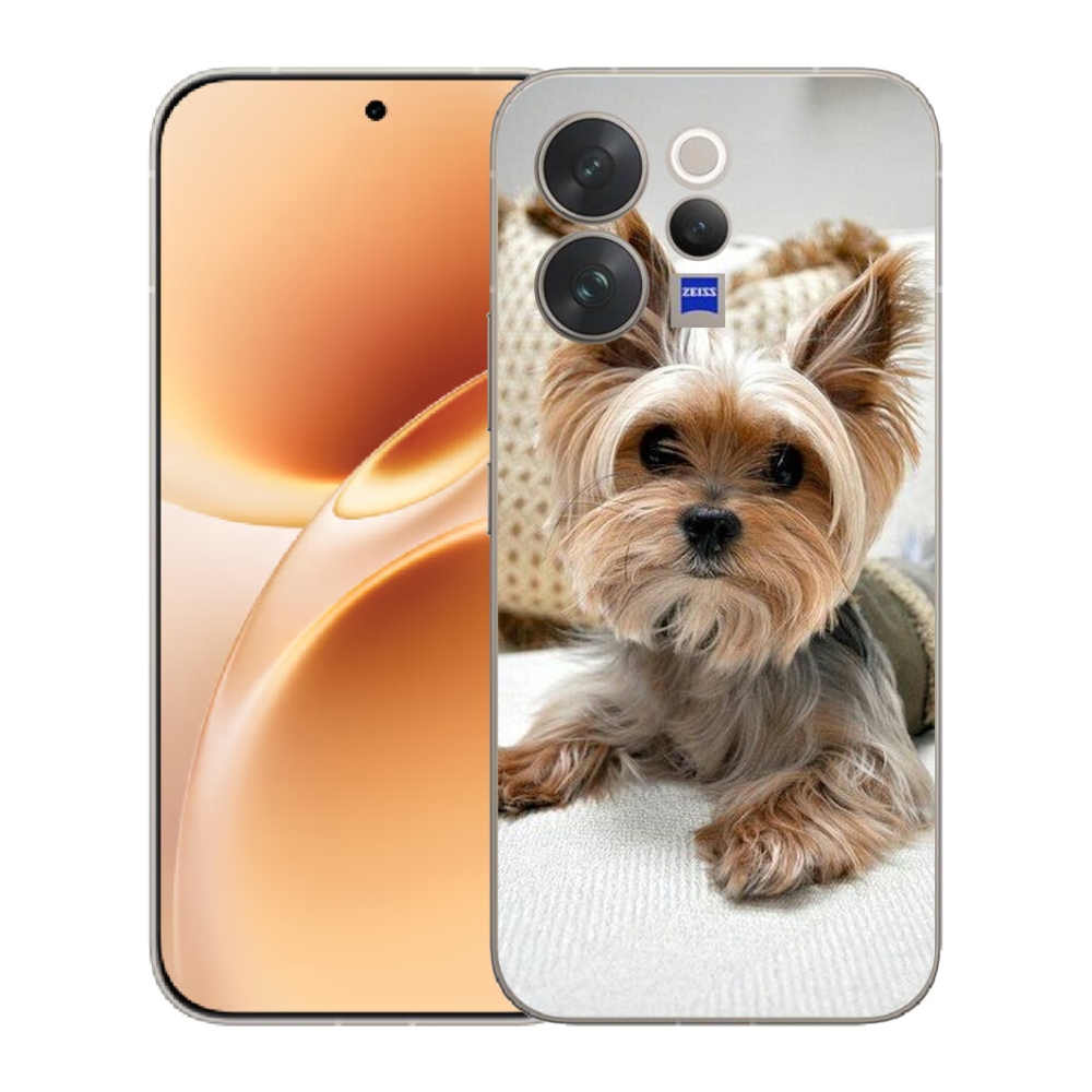 Gelový kryt mmCase na Vivo V70 - jorkšír 5