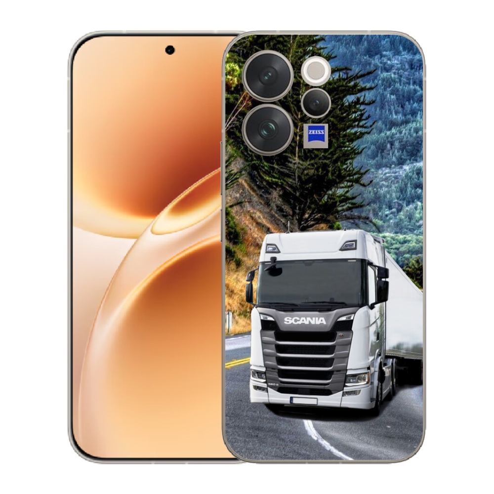 Gelový kryt mmCase na Vivo V70 - kamion 1