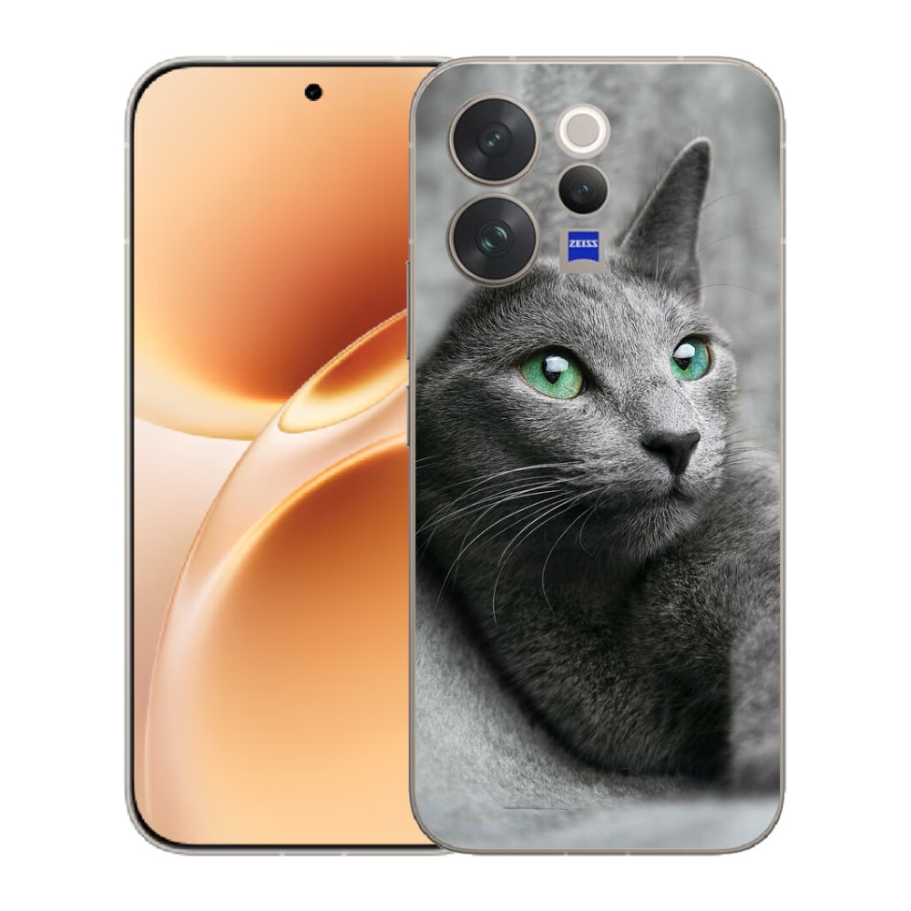 Gelový kryt mmCase na Vivo V70 - kočka 2