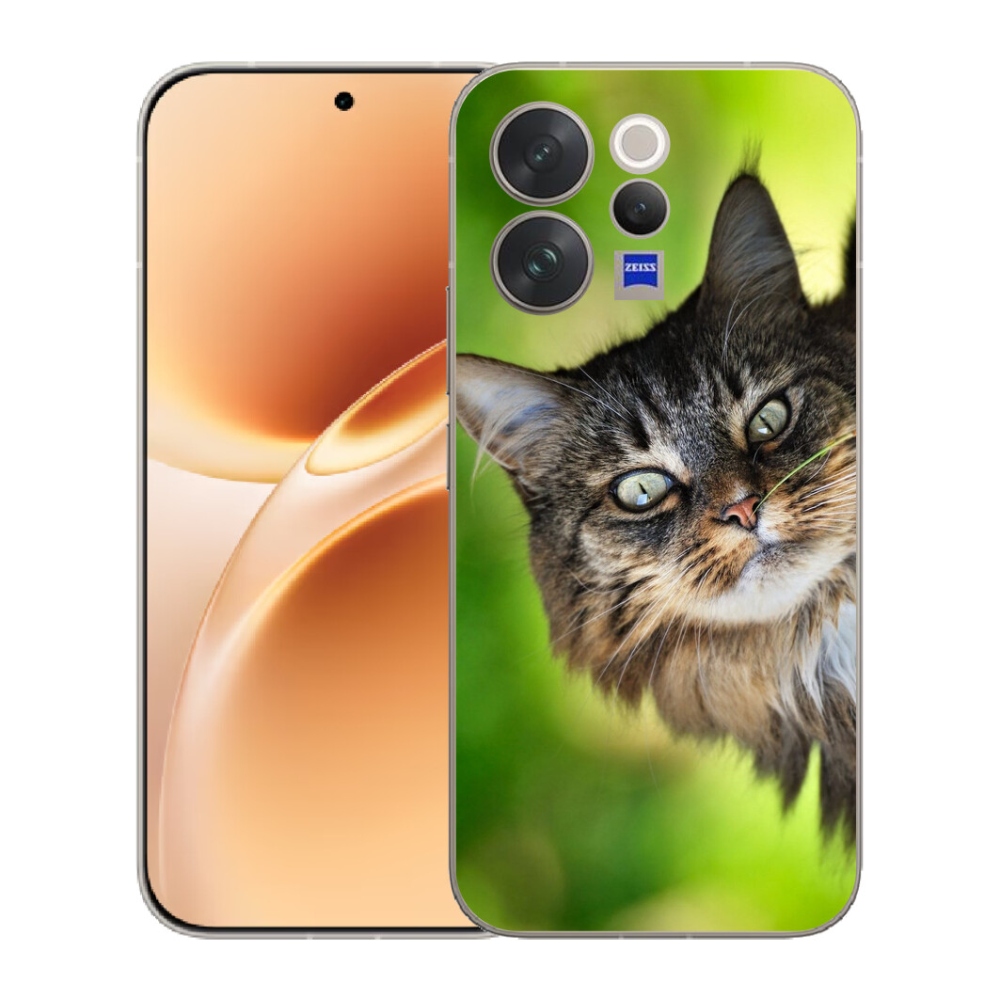 Gelový kryt mmCase na Vivo V70 - kočka 3
