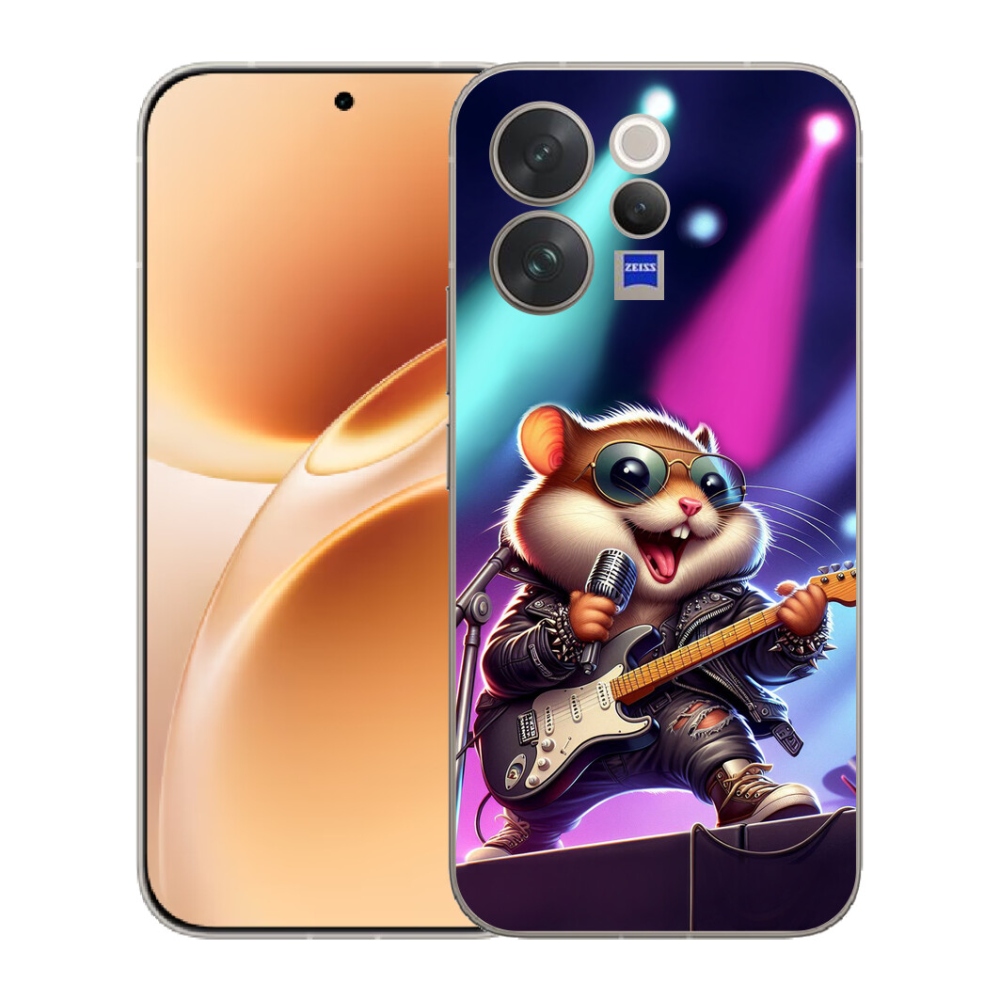 Gelový kryt mmCase na Vivo V70 - křeček rocker