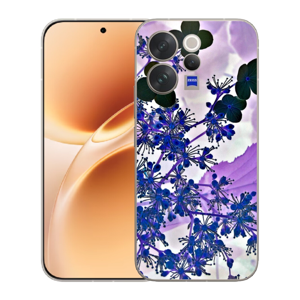 Gelový kryt mmCase na Vivo V70 - květ hortenzie