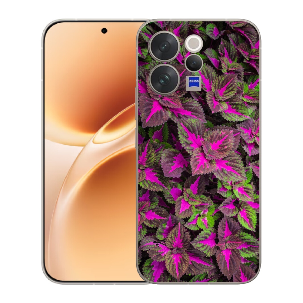 Gelový kryt mmCase na Vivo V70 - květiny 10