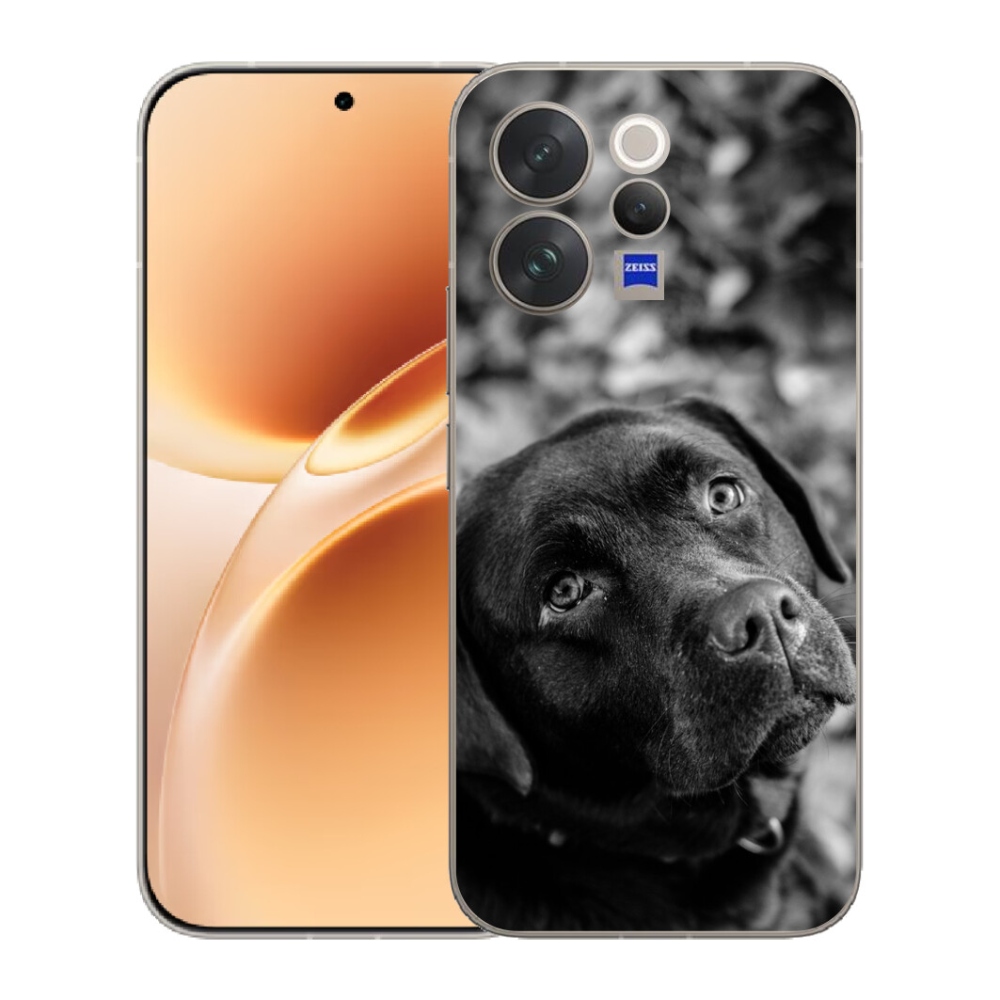 Gelový kryt mmCase na Vivo V70 - labrador