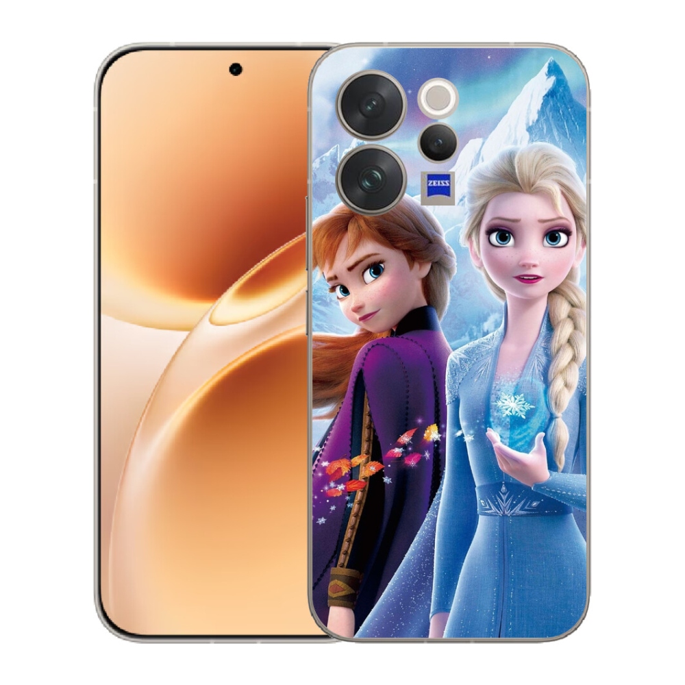 Gelový kryt mmCase na Vivo V70 - ledové království 3