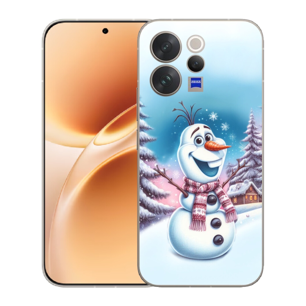Gelový kryt mmCase na Vivo V70 - ledové království