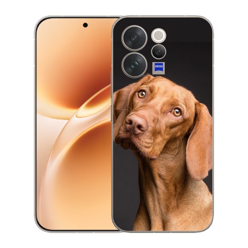 Gelový kryt mmCase na Vivo V70 - maďarský ohař
