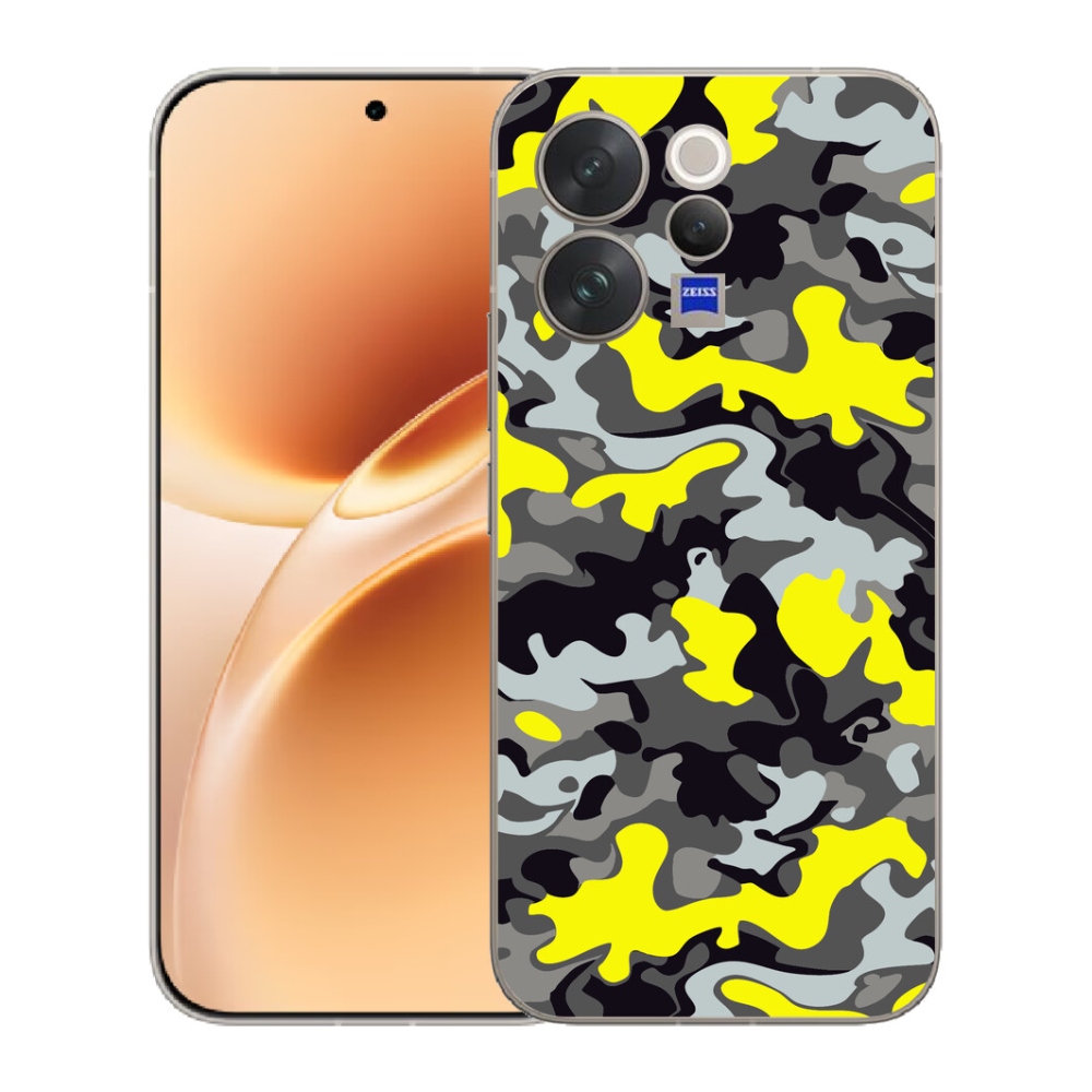 Gelový kryt mmCase na Vivo V70 - maskáčový vzor 6