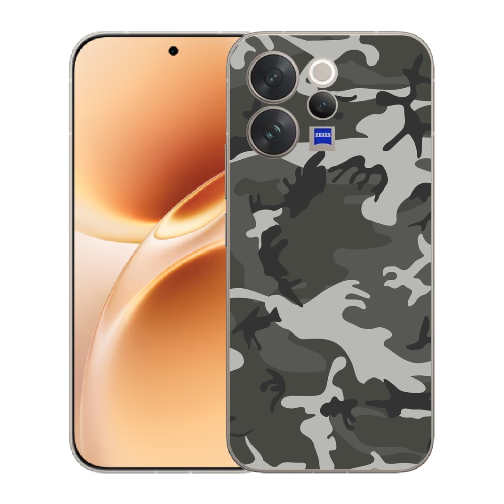 Gelový kryt mmCase na Vivo V70 - maskáčový vzor