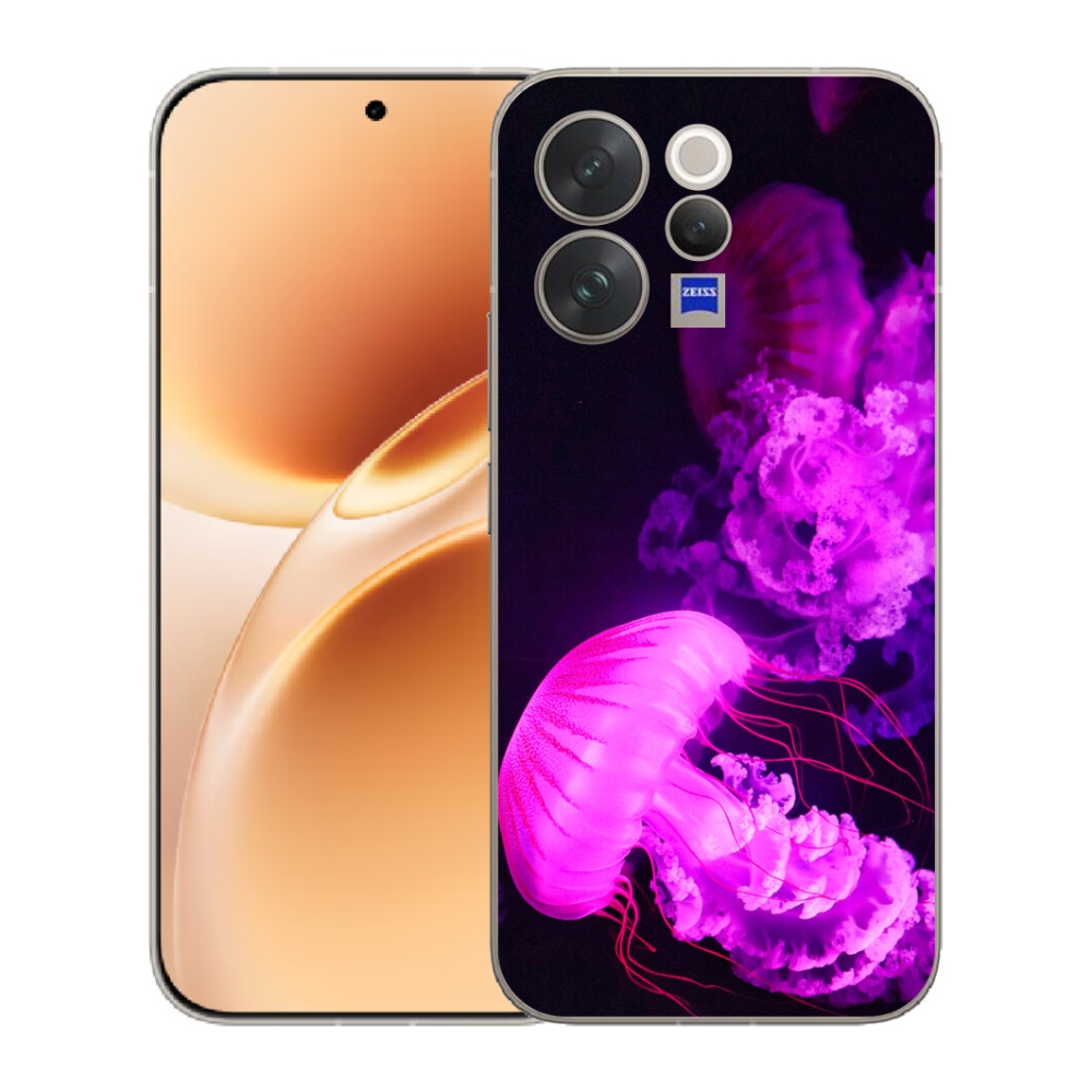 Gelový kryt mmCase na Vivo V70 - medúza 1