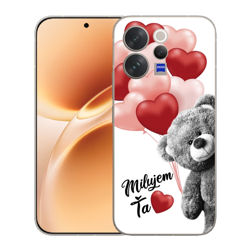 Gelový kryt mmCase na Vivo V70 - milujem Ťa sk