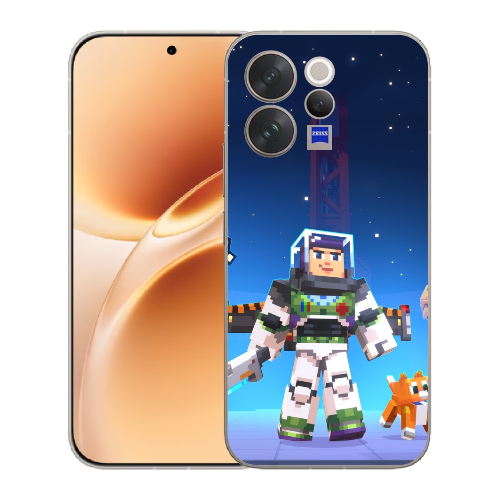 Gelový kryt mmCase na Vivo V70 - minecraft 2