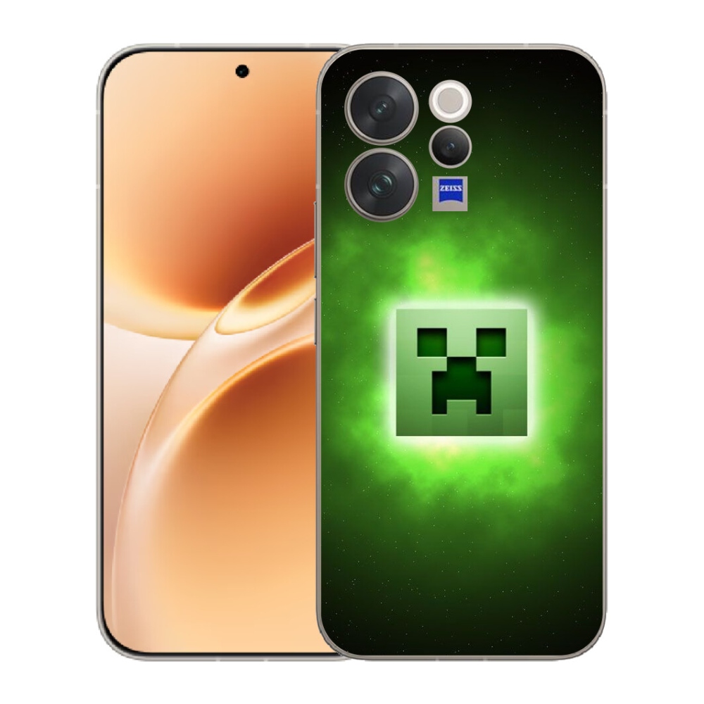 Gelový kryt mmCase na Vivo V70 - minecraft