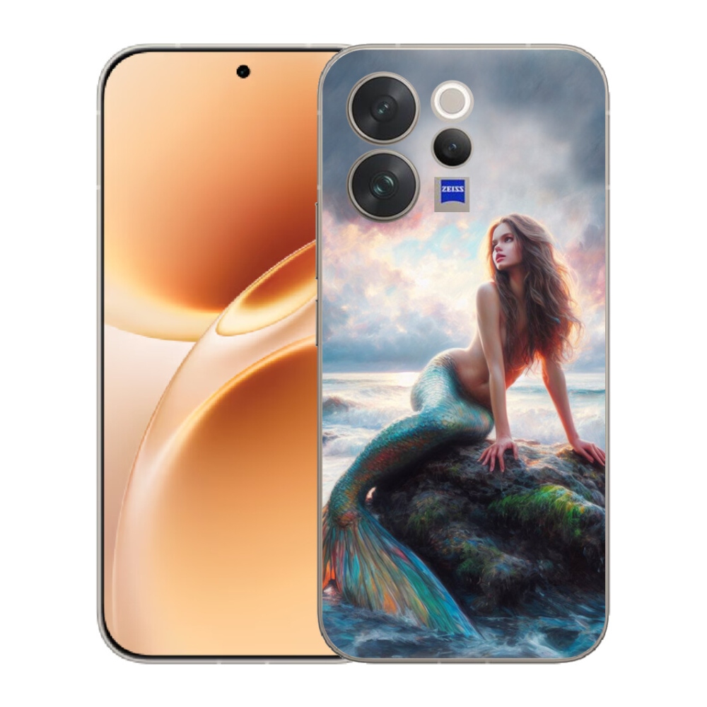 Gelový kryt mmCase na Vivo V70 - mořská panna