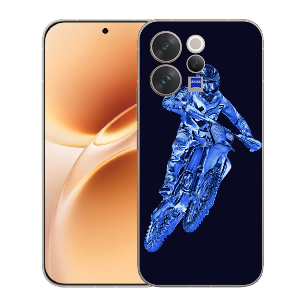 Gelový kryt mmCase na Vivo V70 - motocross 1
