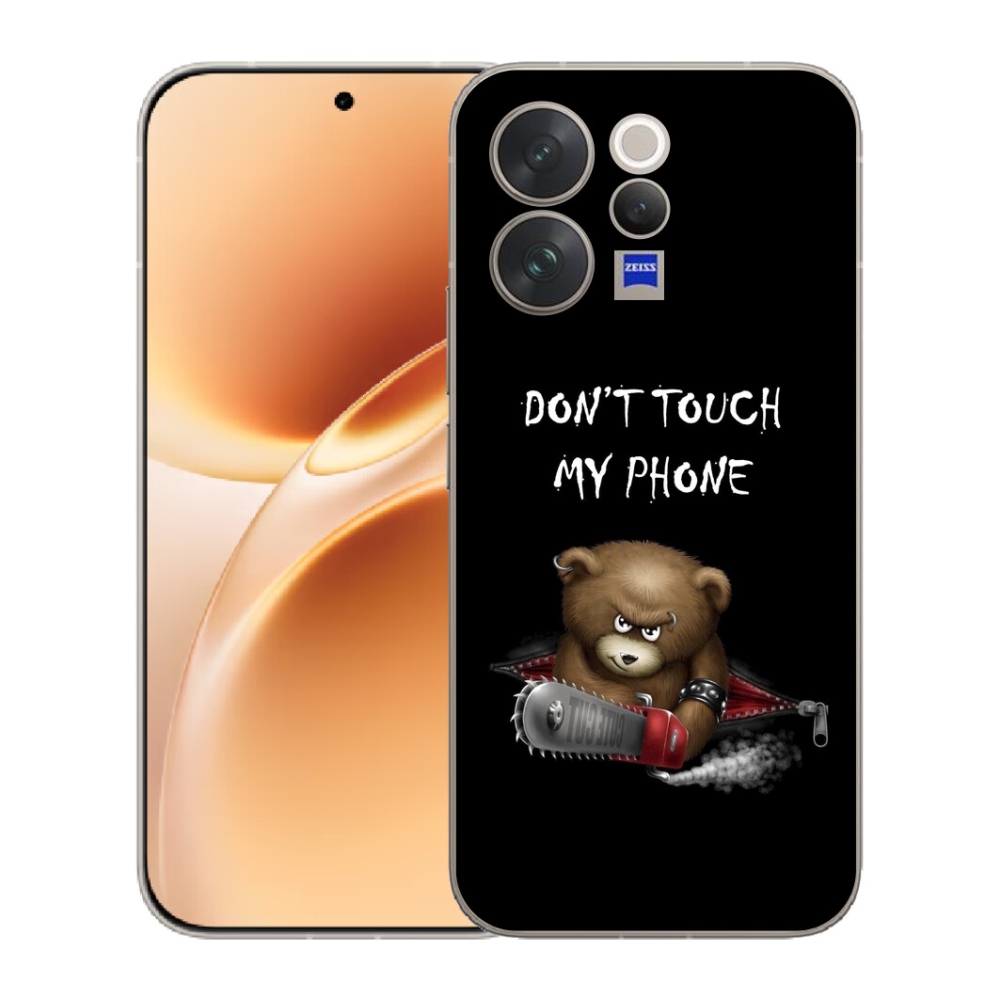 Gelový kryt mmCase na Vivo V70 - nesahej na telefon