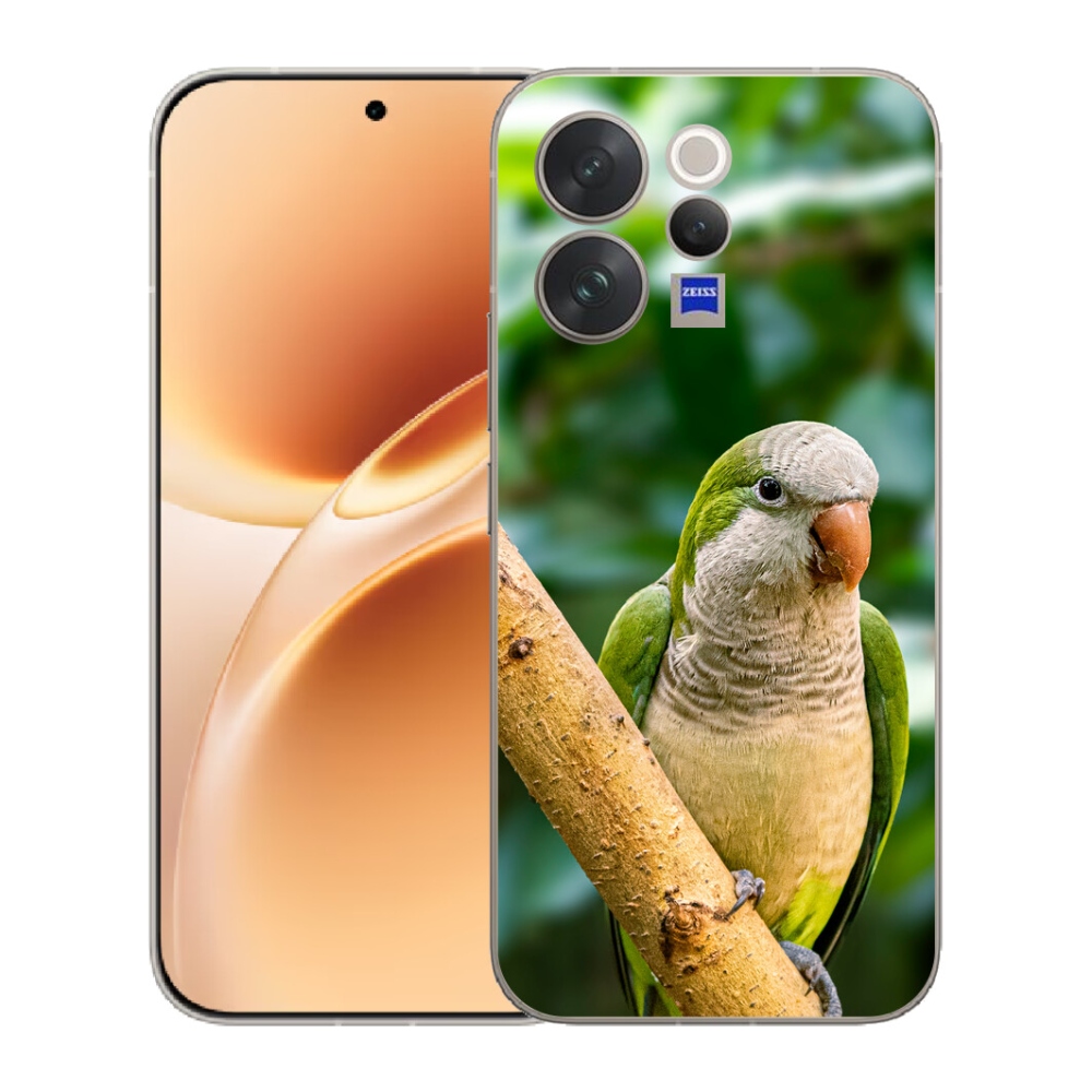 Gelový kryt mmCase na Vivo V70 - papoušek mníšek