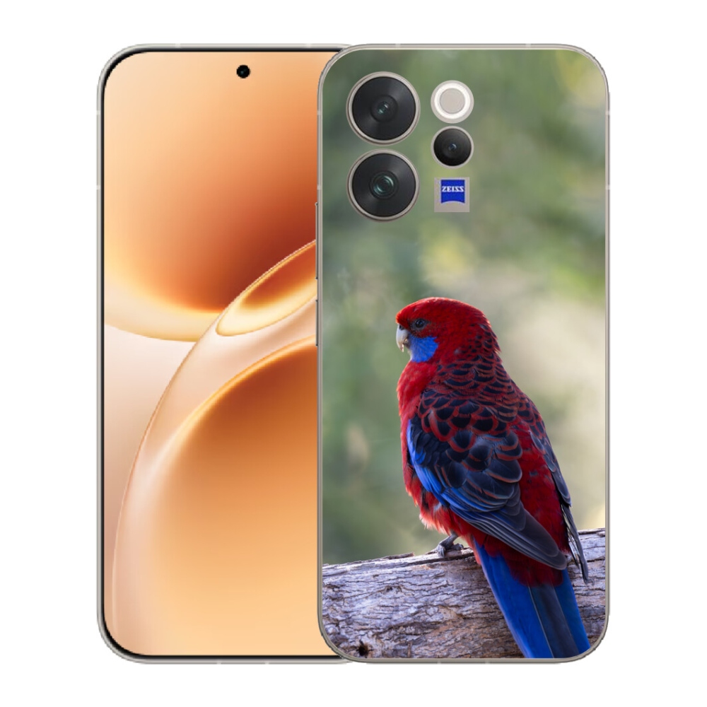 Gelový kryt mmCase na Vivo V70 - papoušek rosela