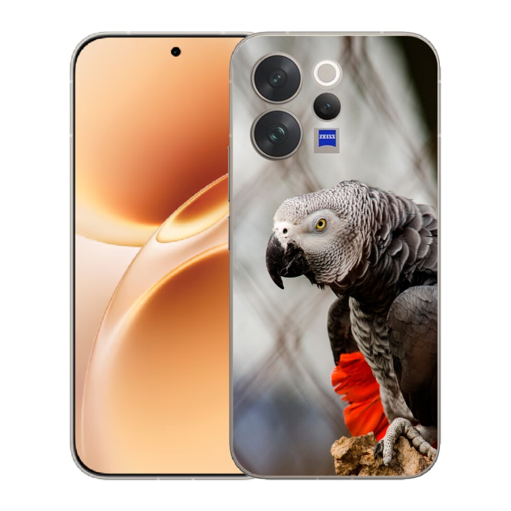 Gelový kryt mmCase na Vivo V70 - papoušek žako 3