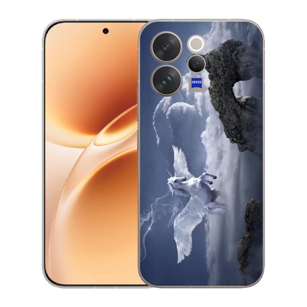 Gelový kryt mmCase na Vivo V70 - pegas