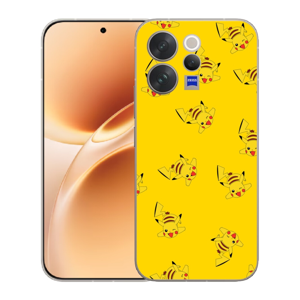 Gelový kryt mmCase na Vivo V70 - pikachu