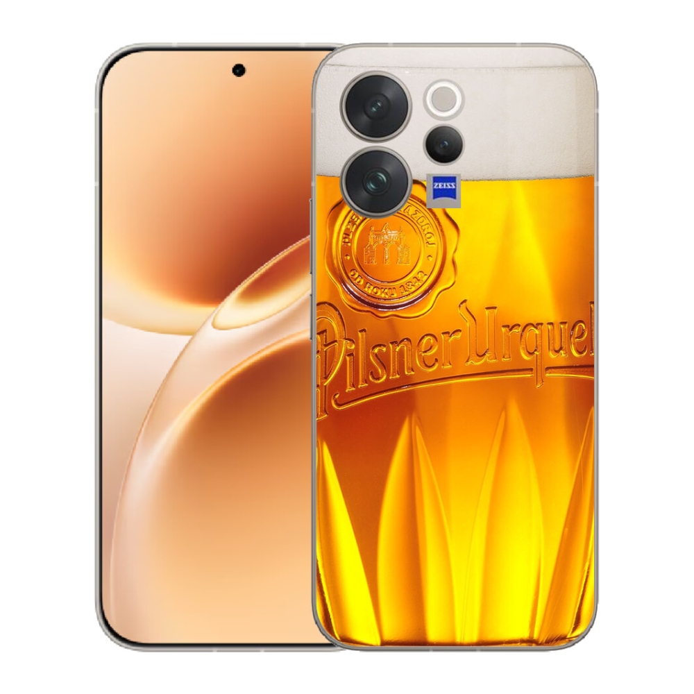 Gelový kryt mmCase na Vivo V70 - pivo