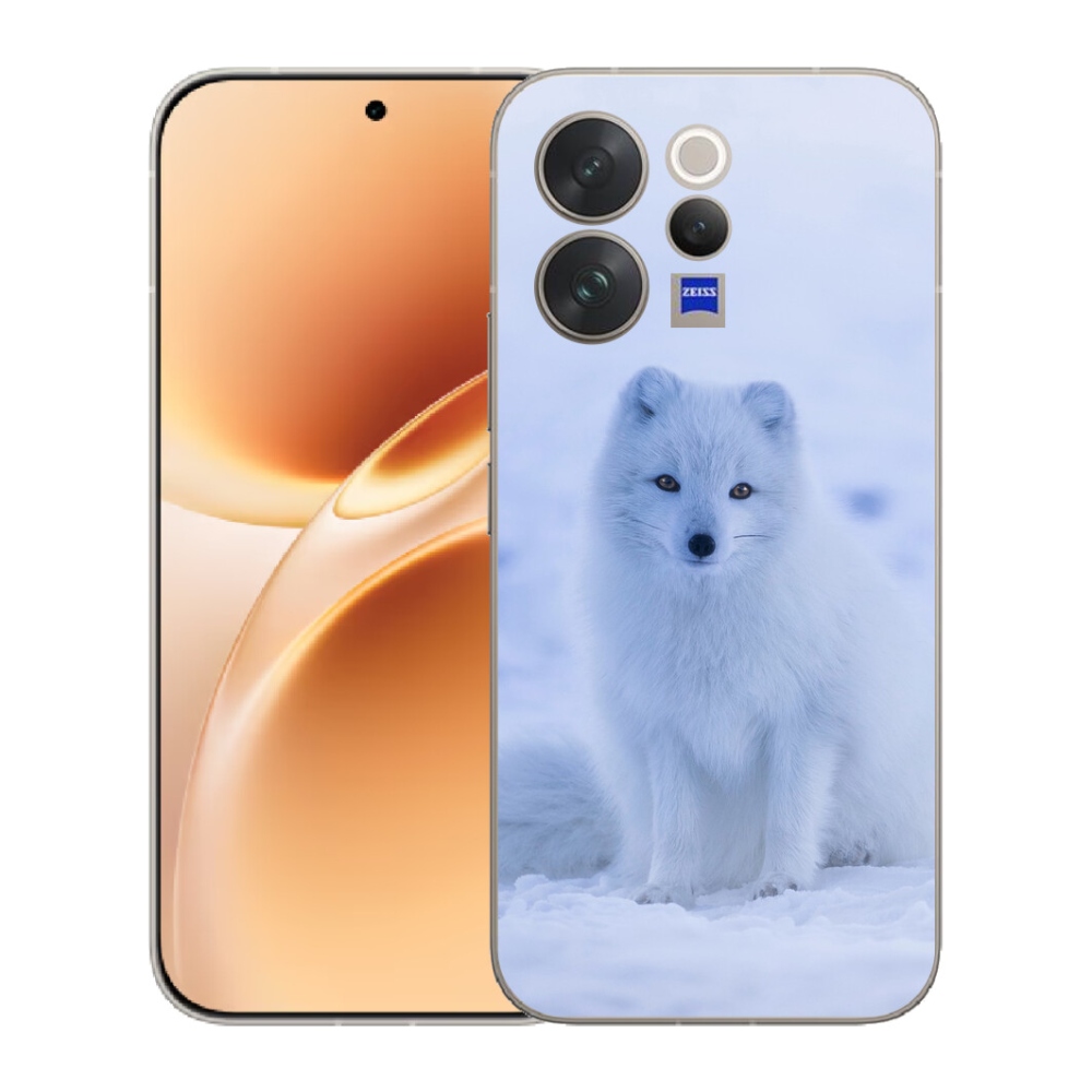 Gelový kryt mmCase na Vivo V70 - polární liška