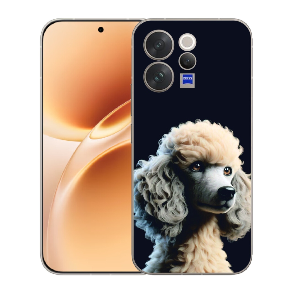 Gelový kryt mmCase na Vivo V70 - pudl