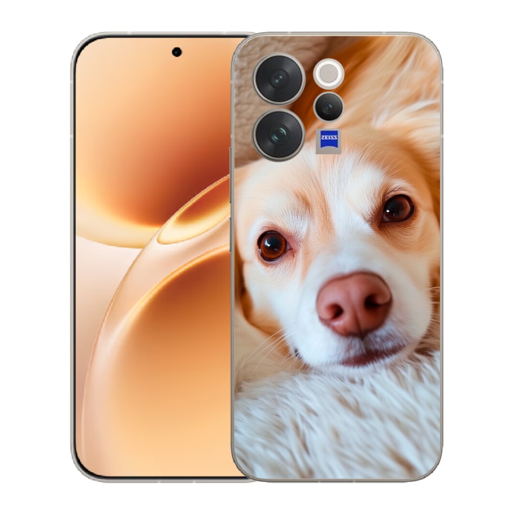 Gelový kryt mmCase na Vivo V70 - Roztomilá čivava