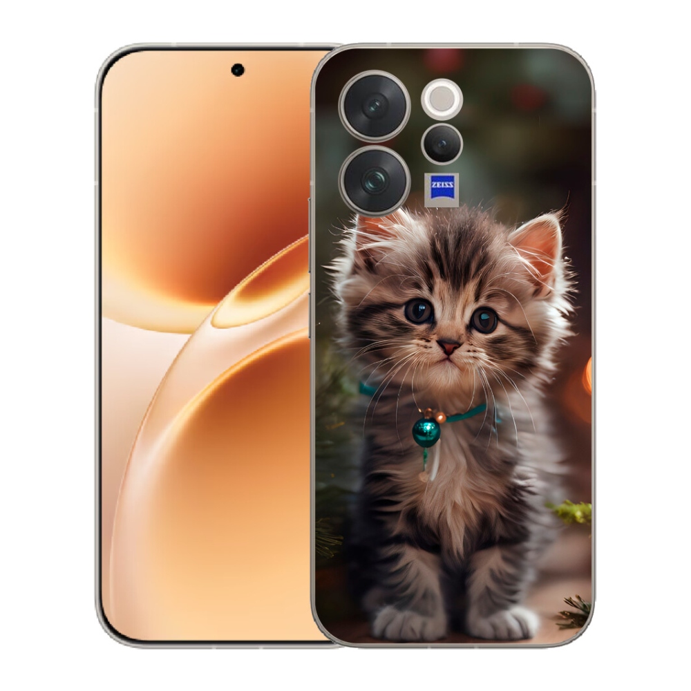 Gelový kryt mmCase na Vivo V70 - roztomilé kotě 11