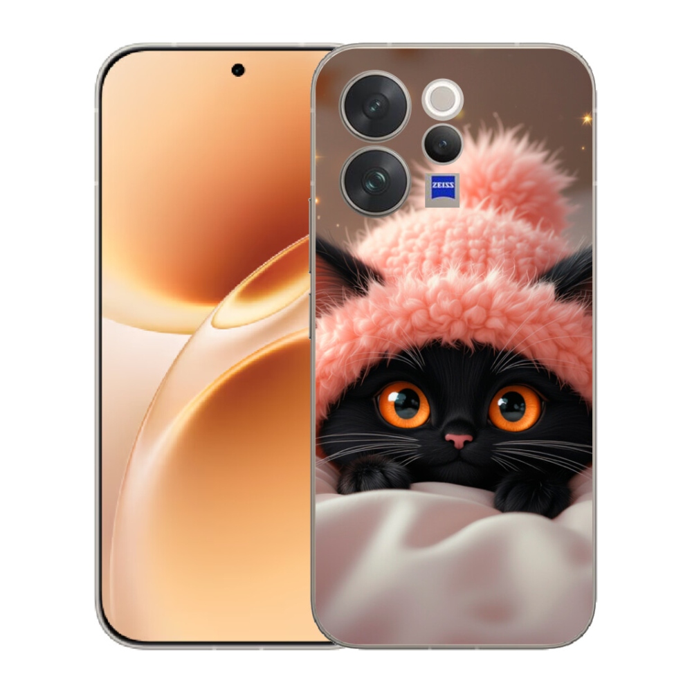 Gelový kryt mmCase na Vivo V70 - roztomilé kotě 7