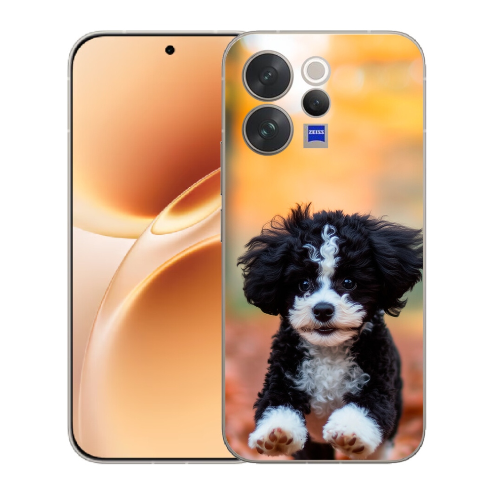 Gelový kryt mmCase na Vivo V70 - roztomilé štěně 2